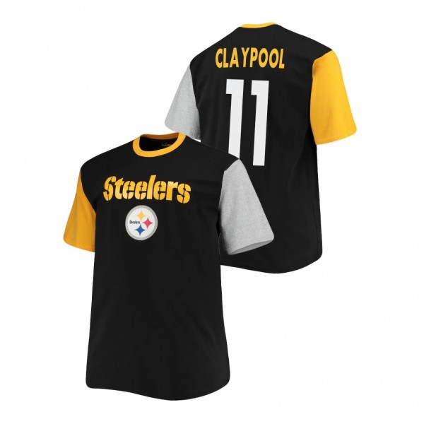 Chase Claypool Pittsburgh Steelers Black Gold Team...