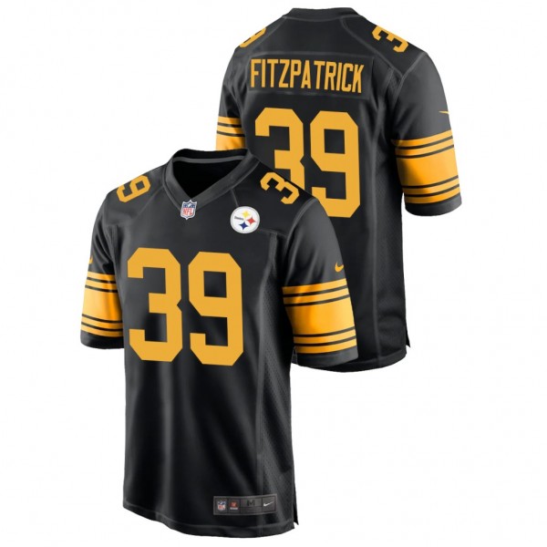 Men's Steelers #39 Minkah Fitzpatrick Black Altern...